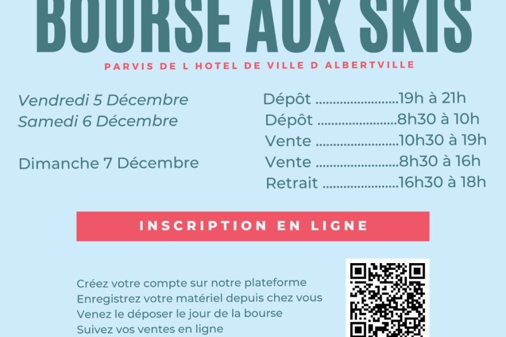 Bourse aux skis 6 décembre 2025